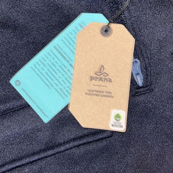 prAna Brookland 1/4 Zip Sweater Mens Wool Blend Pullover Collared sweatshirt 🛥️ - Picture 4 of 6